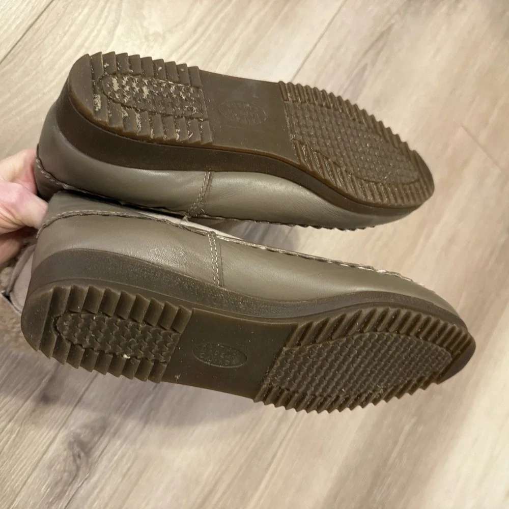 Blondo Women's Snow Boots Gray Sherling Heel, Size 7 Vintage‎ - Picture 5 of 7